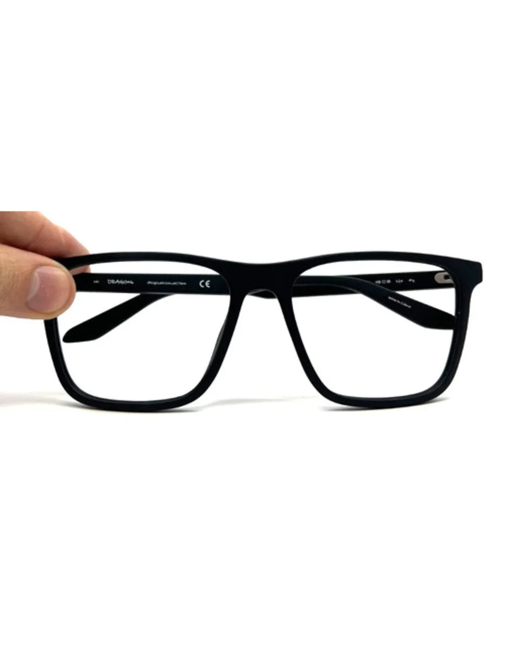Dragon DR Renew LL 002 Matte Black Smoke Square Authentic Sunglasses 58-18-145